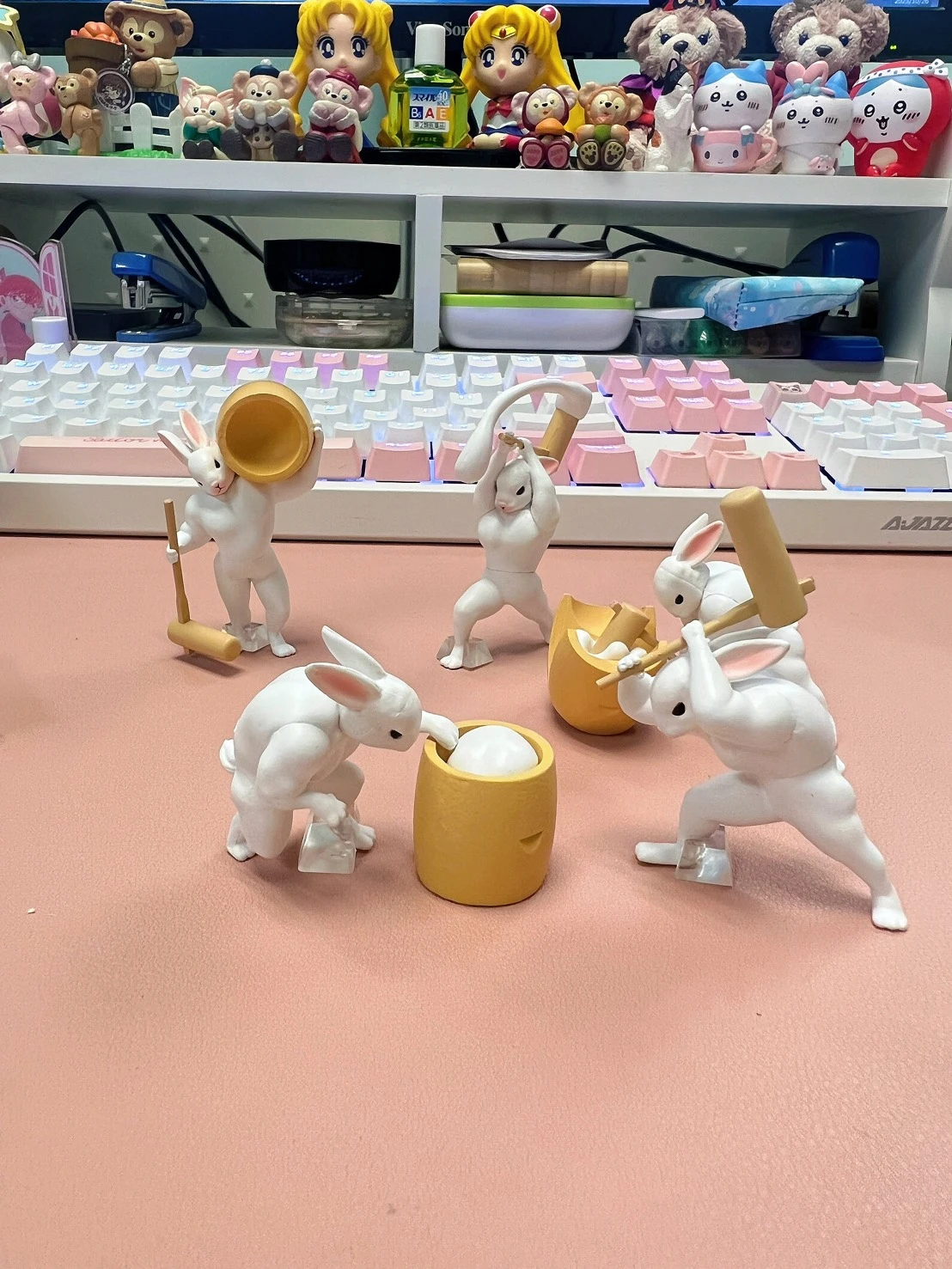 猛男玉兔得中秋日常扭蛋