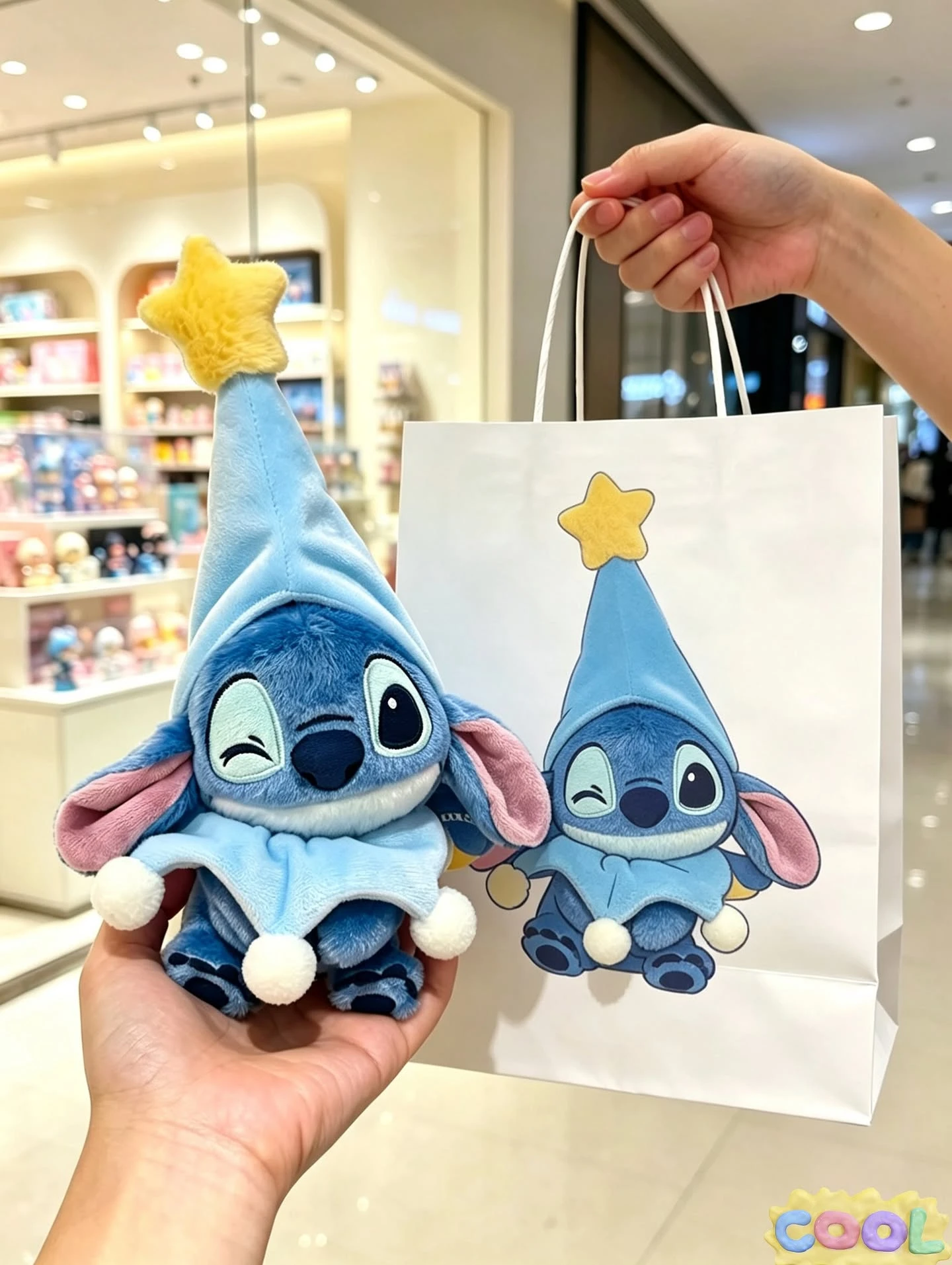 迪士尼魔法帽星星掛件