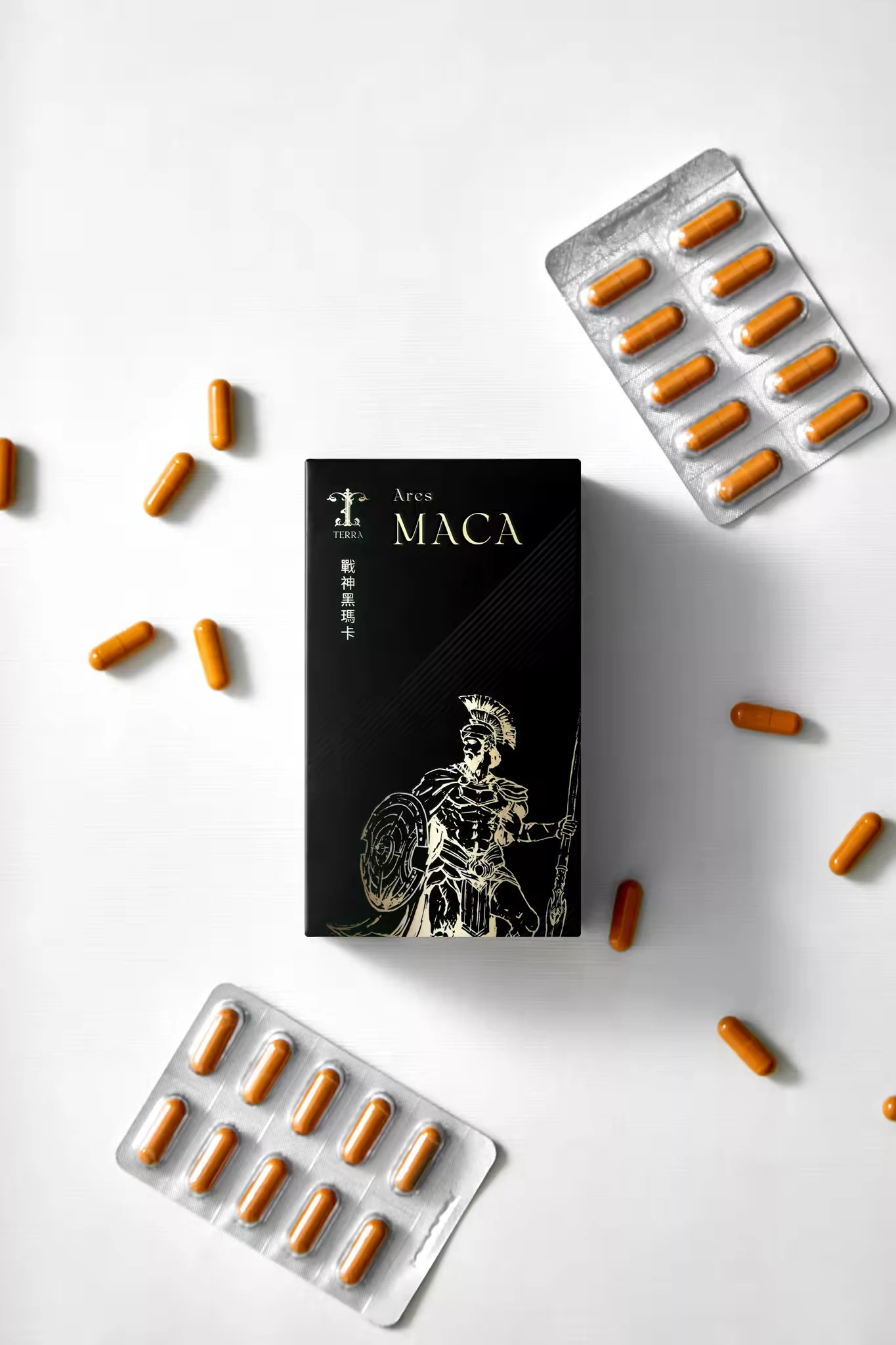 瑪卡推薦：TERRA 眾神聯名精品保健食品｜戰神黑瑪卡 Ares MACA