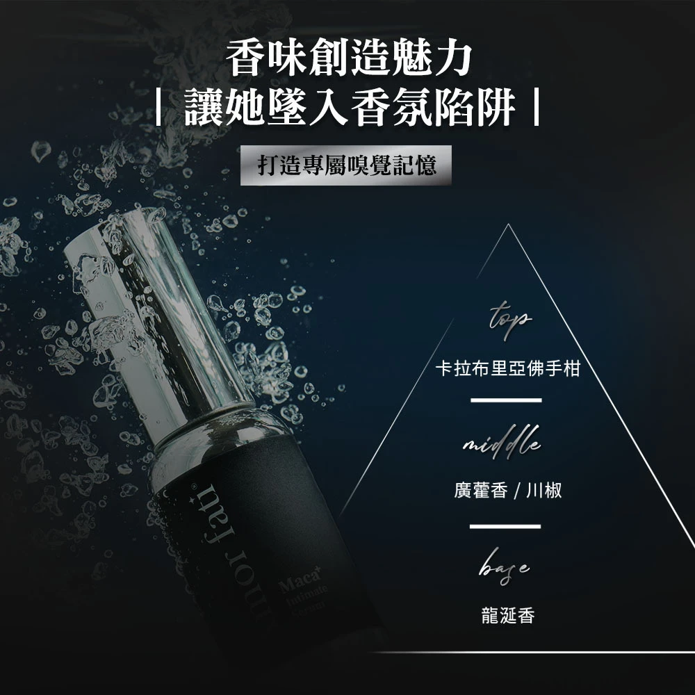 【Amor Fati 授權】海王瓶瑪卡熱感精華液-野性木質香