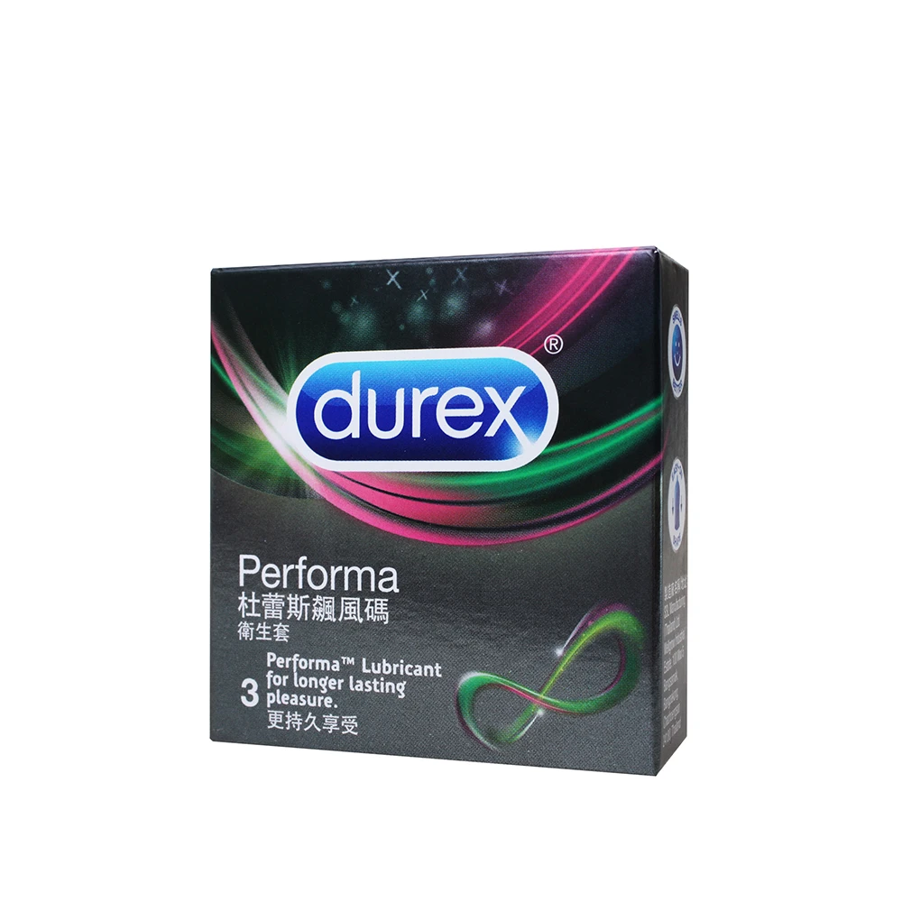 Durex 杜蕾斯 飆風碼保險套 時間加長型 3片裝