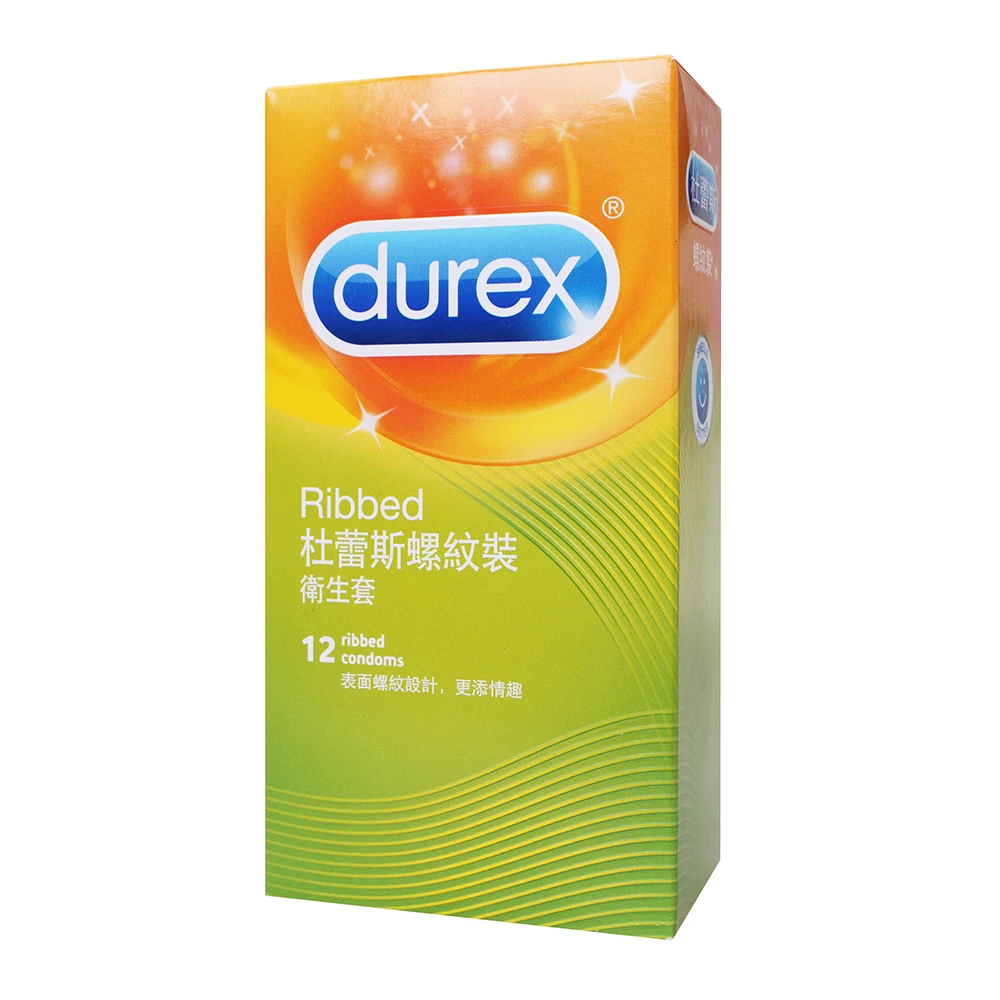 Durex 杜蕾斯螺紋裝 保險套 12片裝
