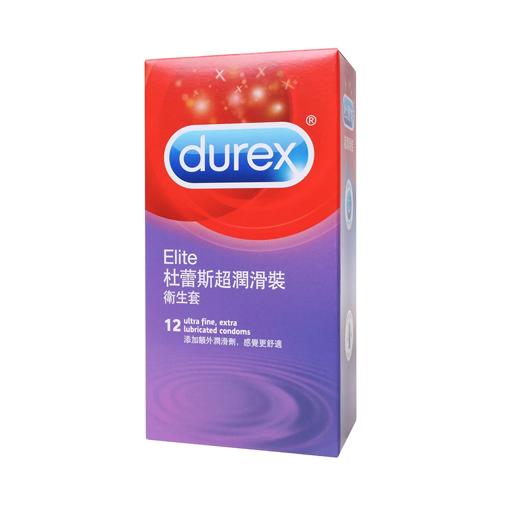 Durex 杜蕾斯超潤滑裝 保險套 12片裝