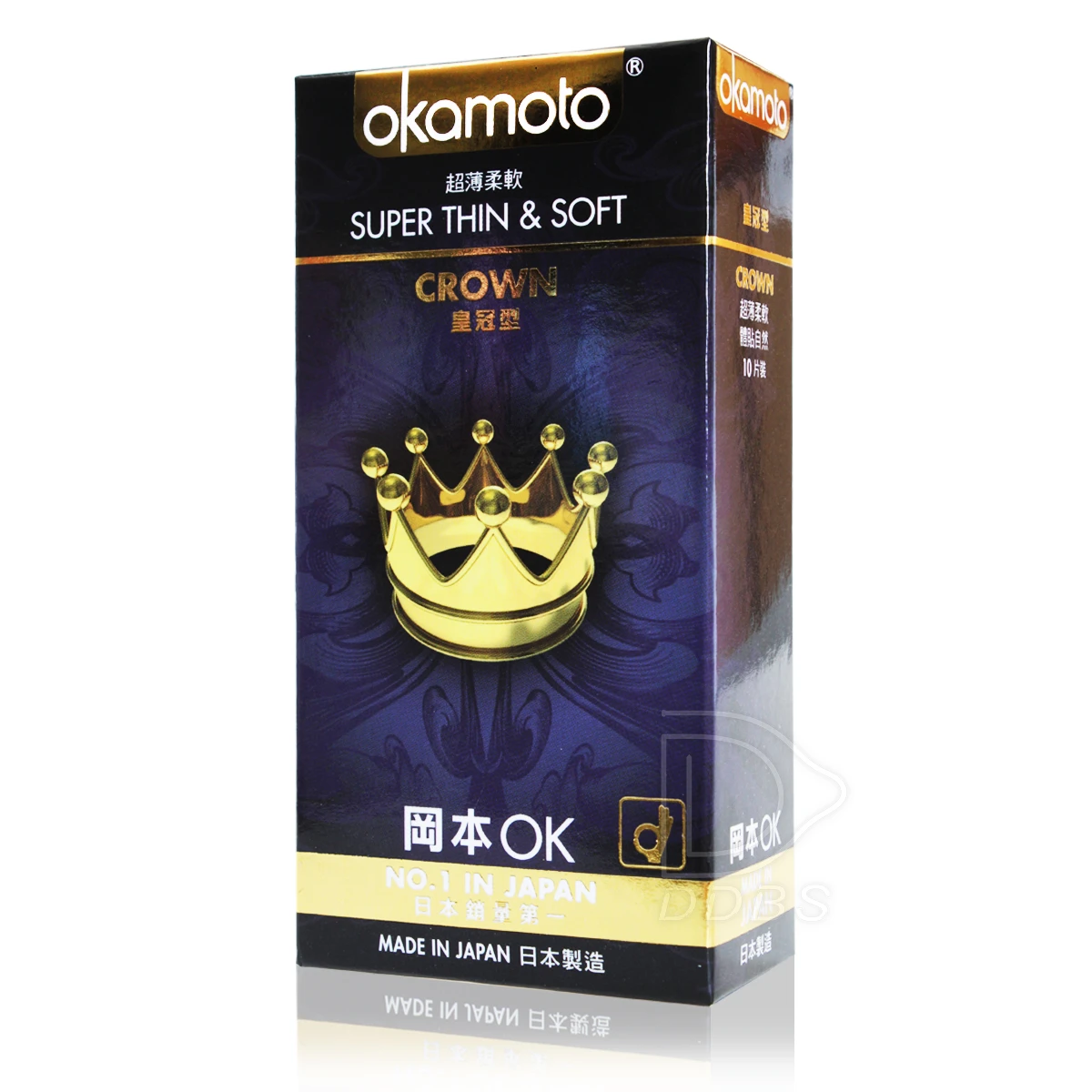 岡本 皇冠型 保險套 10片裝