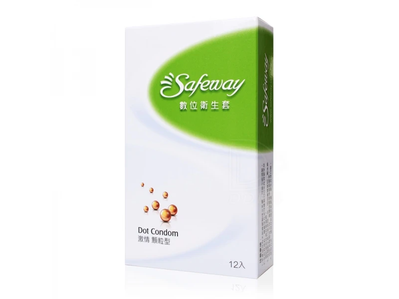 Safeway數位 激情顆粒型 保險套 12片裝