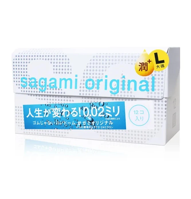 sagami相模 002超激薄 L極潤大碼裝 12片裝
