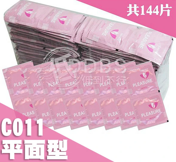 C011樂趣保險套 平面型 144片裝