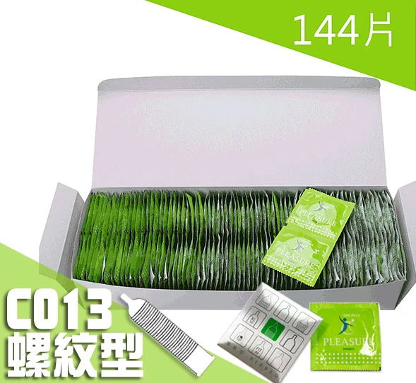 C013 樂趣保險套 螺紋型 144片裝