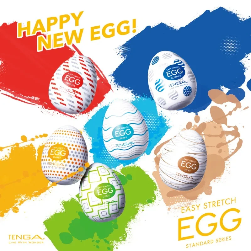TENGA EGG STANDARD 彈嫩系列 6入裝-EGG-VP006-TW