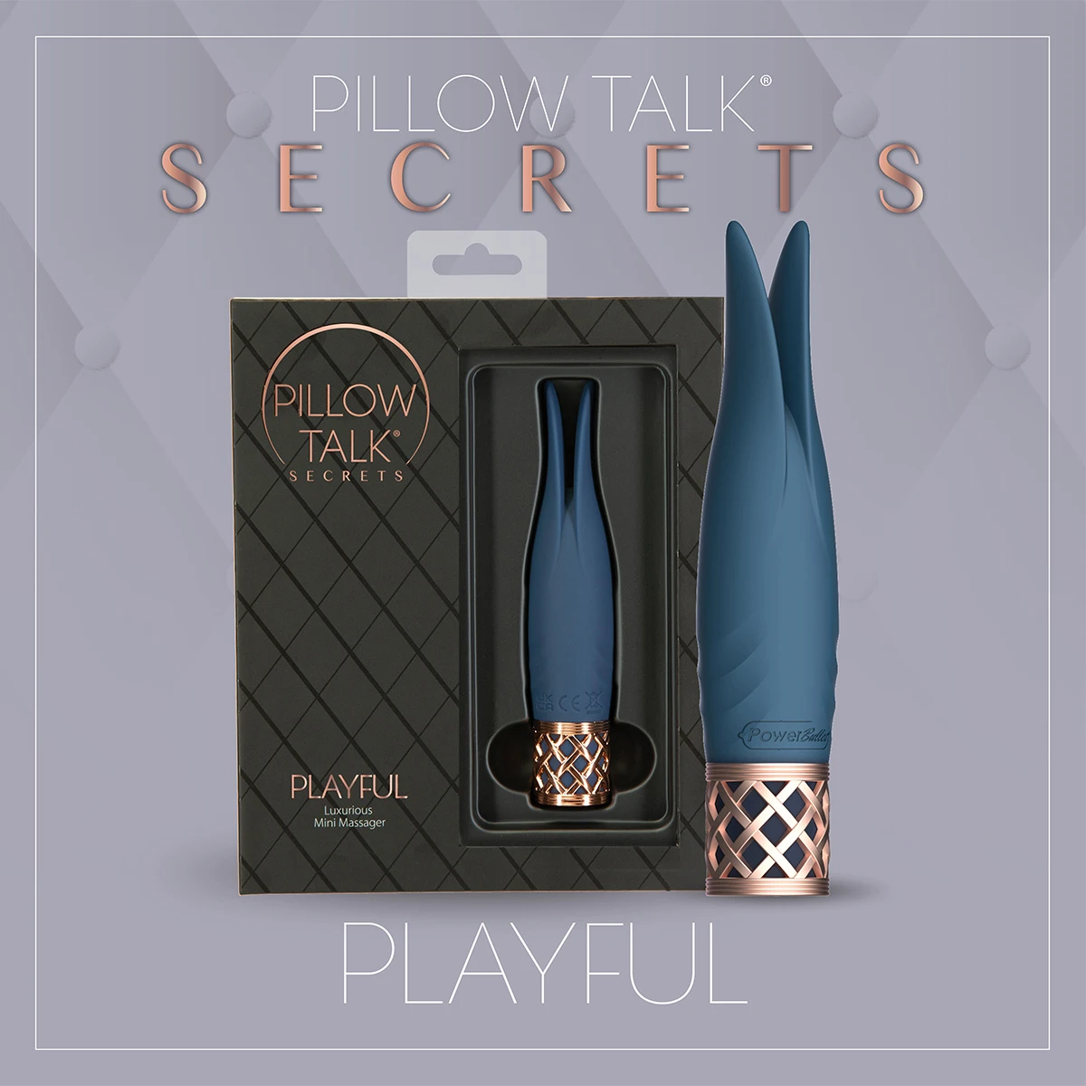 潘美爾 枕邊私語 Secrets 俏皮兔耳按摩棒