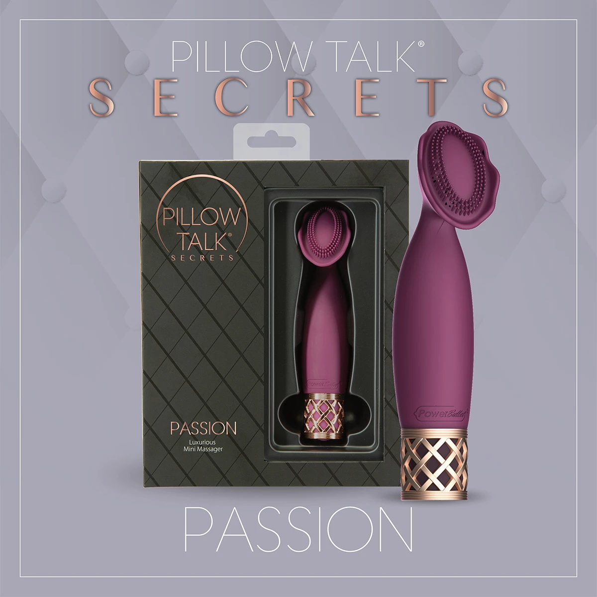 潘美爾 枕邊私語Secrets 激情花朵按摩棒