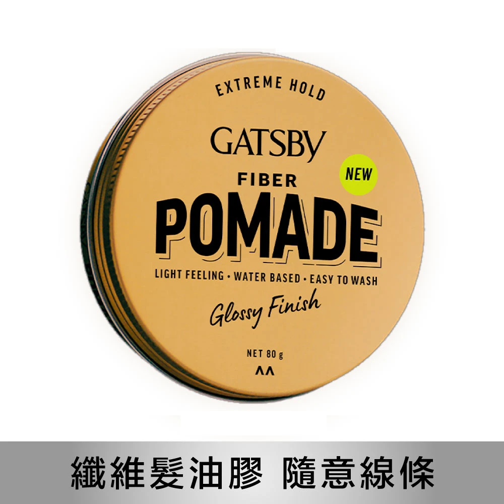 GATSBY FIBER 隨意纖維髮油膠.髮泥 80g
