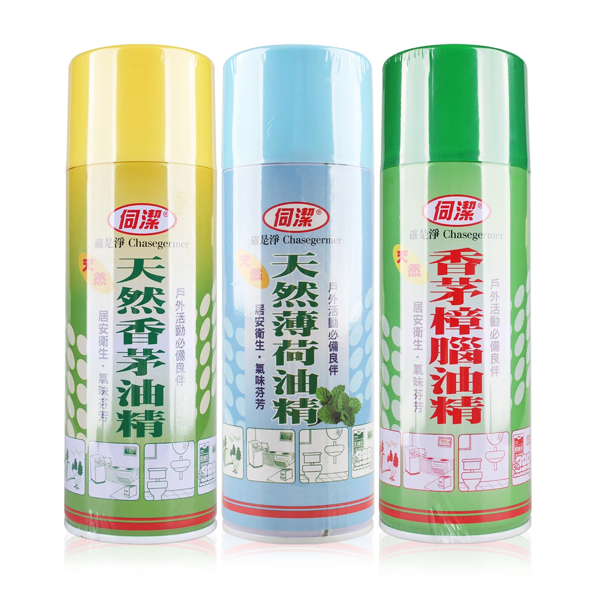 伺潔 確是淨 天然油精噴霧 450ml