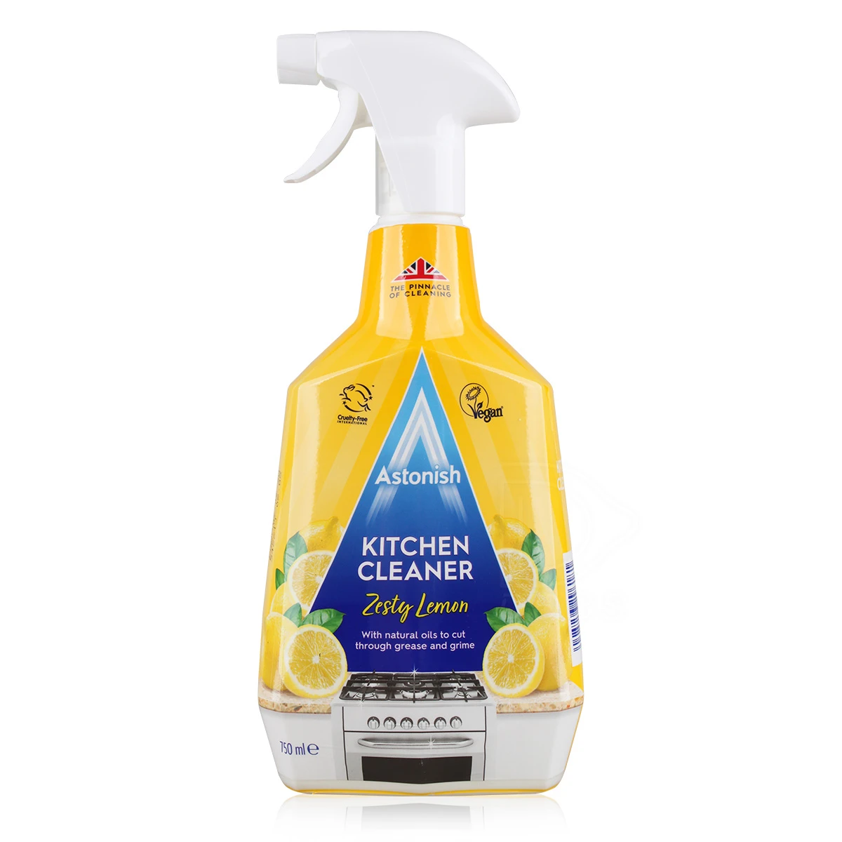 Astonish 廚房去油汙清潔劑 750ml 檸檬