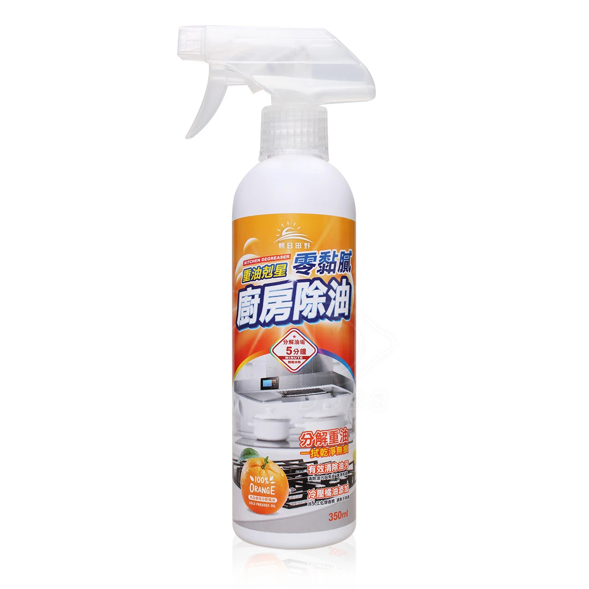 台灣製 朝日田野 清潔劑 350ml