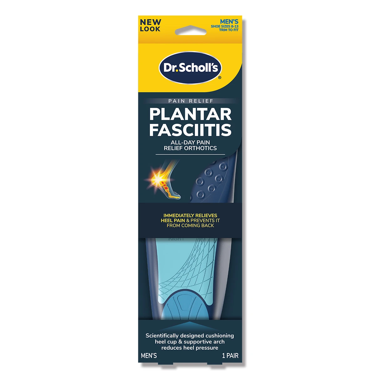 Dr. Scholl's 爽健舒緩鞋墊 足底肌膜防護用(男用)