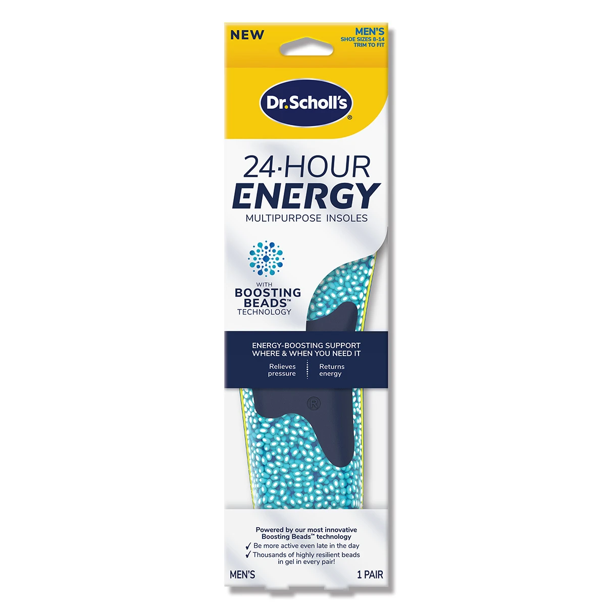 Dr. Scholl's 爽健24小時多動向新科技鞋墊 (男用)