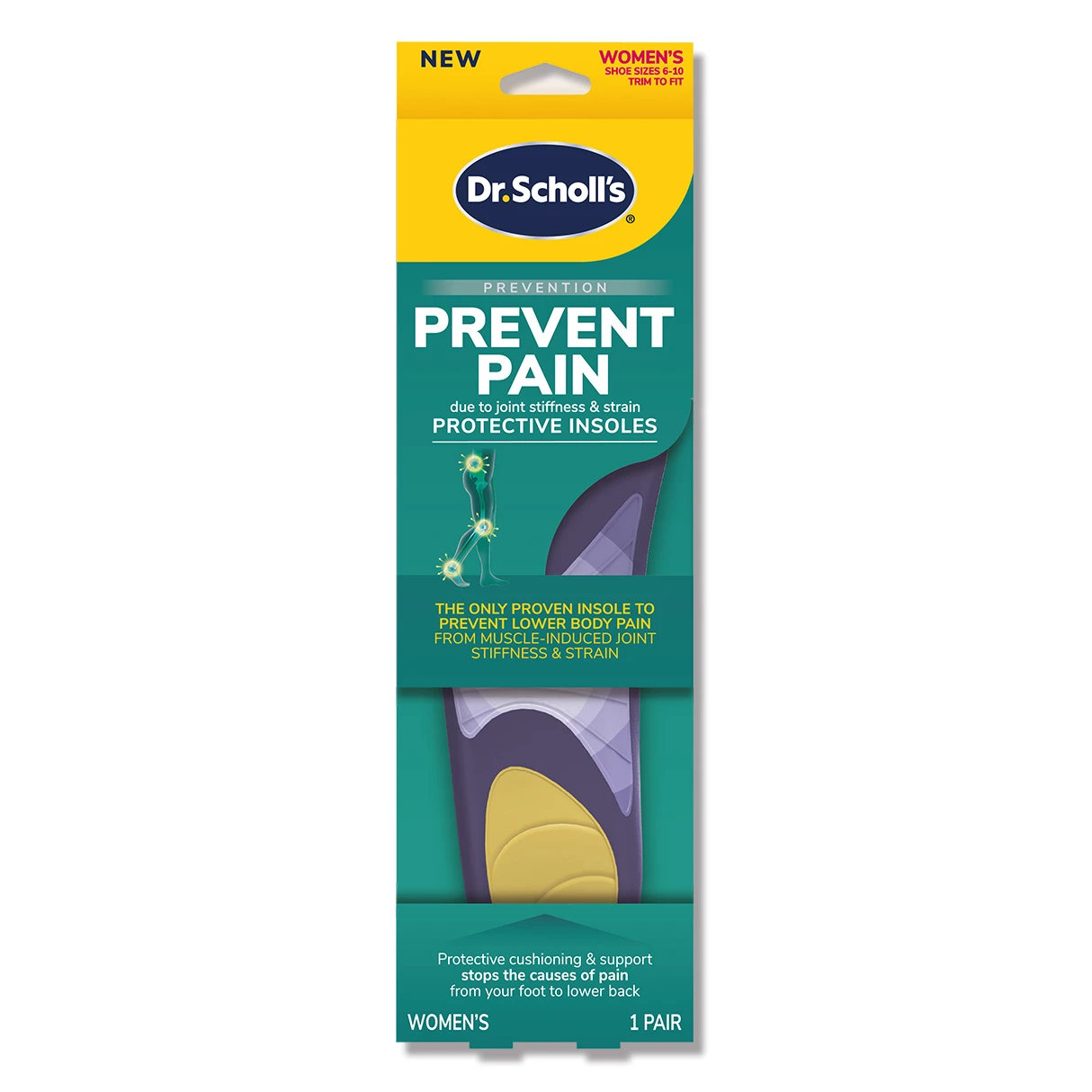 Dr. Scholl's 爽健健力防護機能鞋墊(女用)
