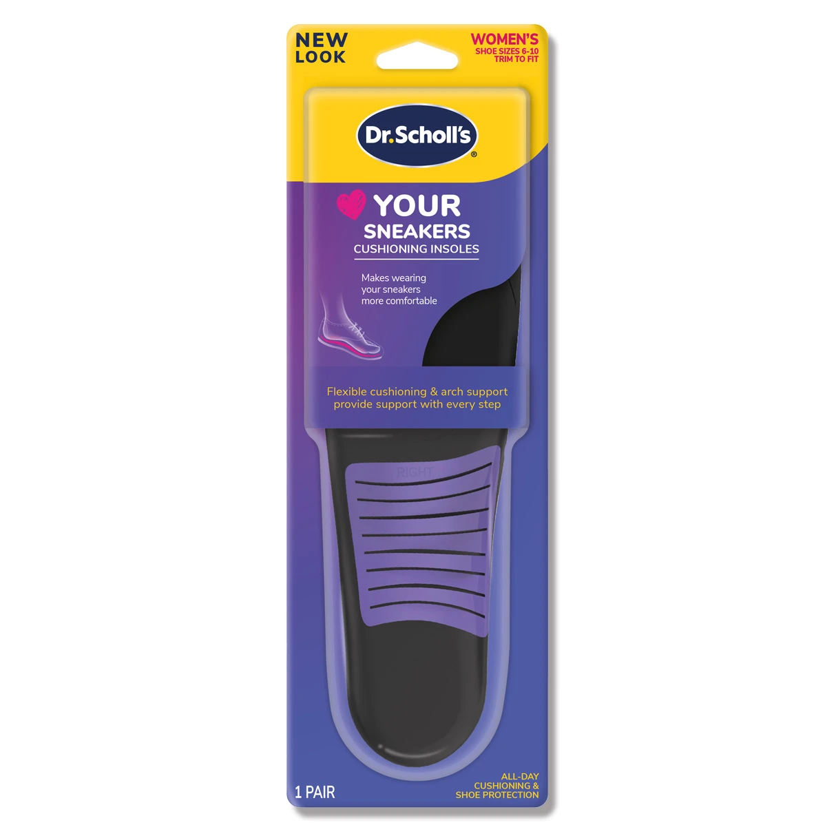 Dr. Scholl's 爽健樂愛新彈性科技舒適鞋墊 (女用)