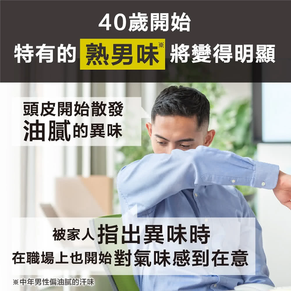 LUCIDO 倫士度 男性去味專用 洗淨保養系列