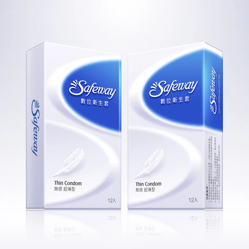 Safeway數位 無感超薄型 保險套 12片裝