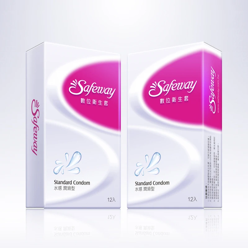 Safeway數位 水感潤滑型 保險套 12片裝