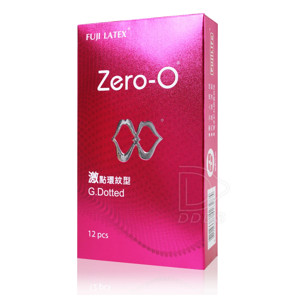 Zero-O 零零保險套 激點環紋型(粉)12片裝