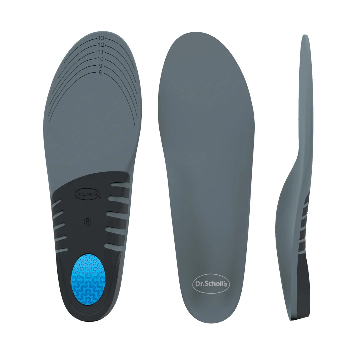 Dr. Scholl's 爽健穩固支撐平衡鞋墊(男用)