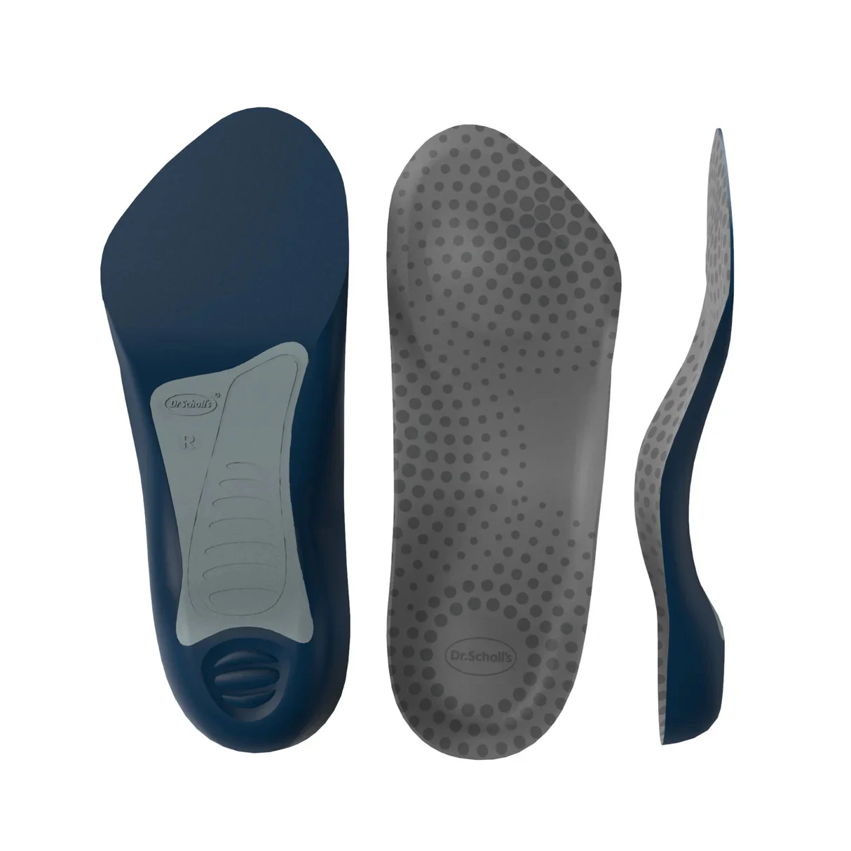 Dr. Scholl's 爽健三合一防護鞋墊3/4型 (男用)