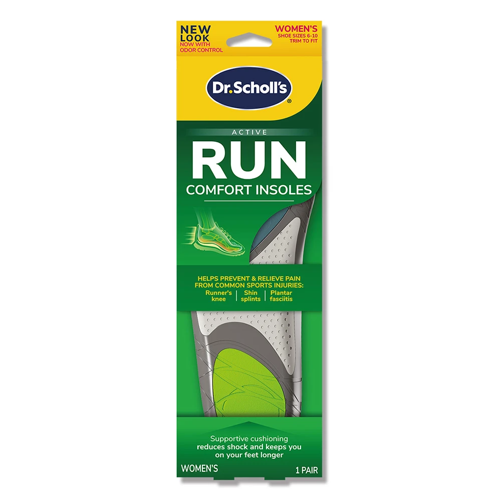 Dr. Scholl's 爽健健力加厚吸震運動鞋墊 (女用)