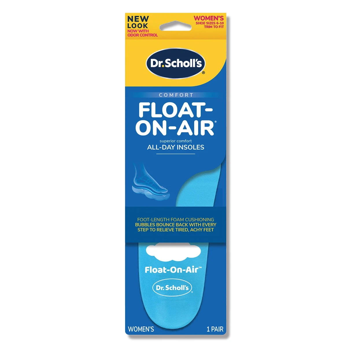 Dr. Scholl's 爽健輕飄飄彈力泡棉鞋墊 (女用)