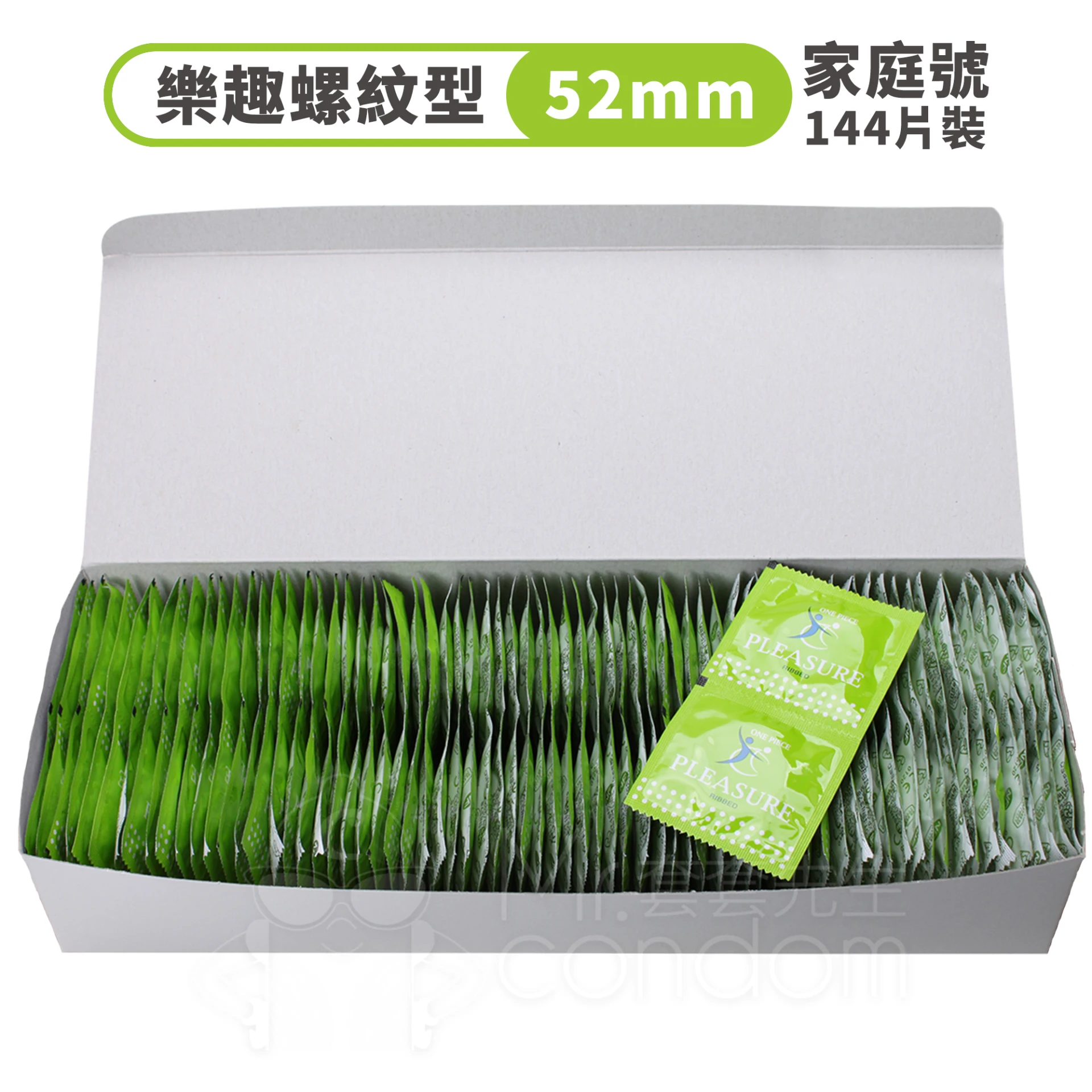 C013 樂趣保險套 螺紋型 144片裝