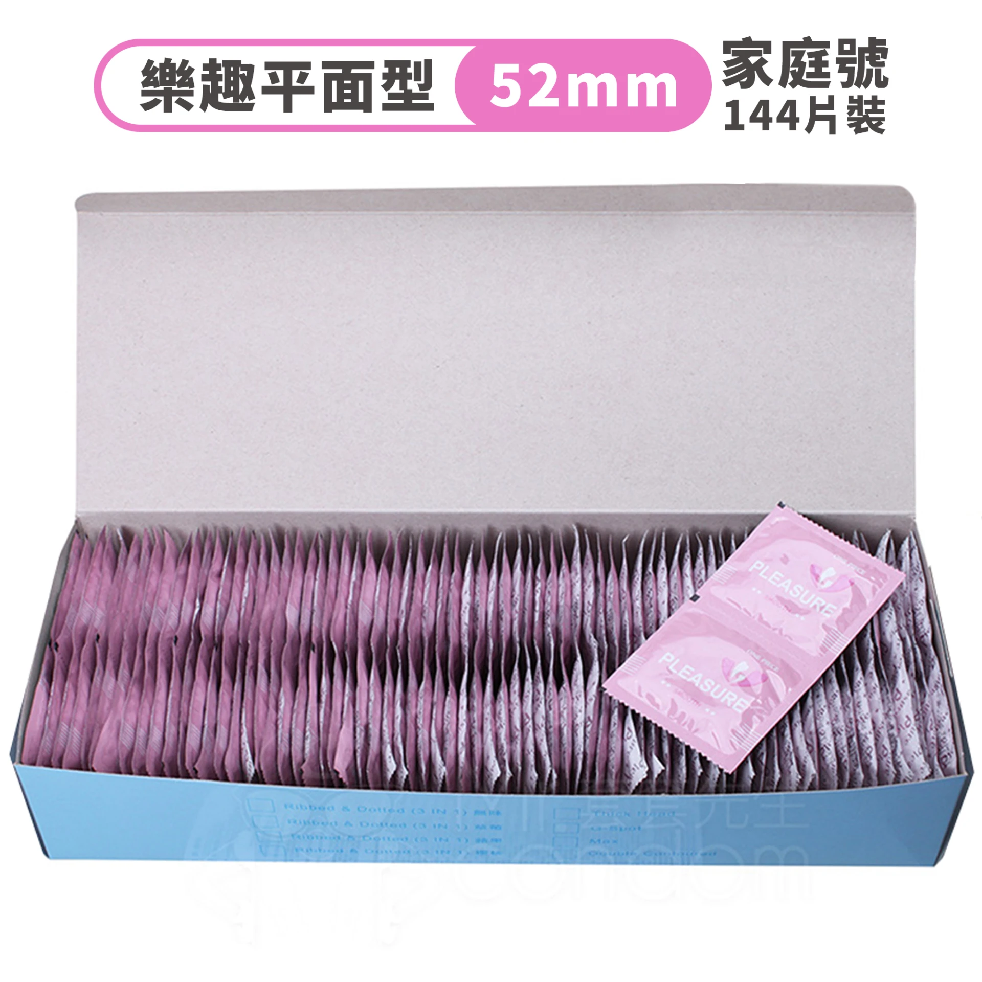 C011樂趣保險套 平面型 144片裝