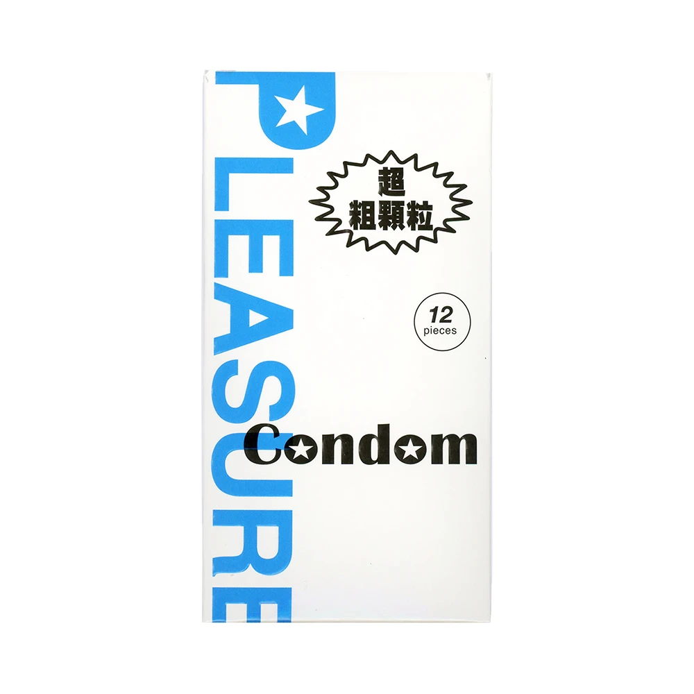 樂趣 大丈夫 超粗顆粒型 保險套 12片入
