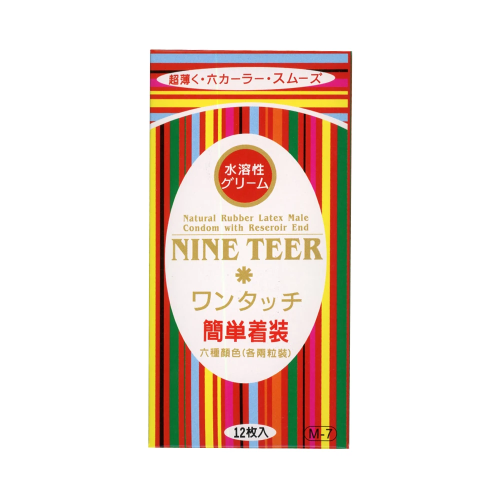 樂趣 六色超薄型 保險套 12片入