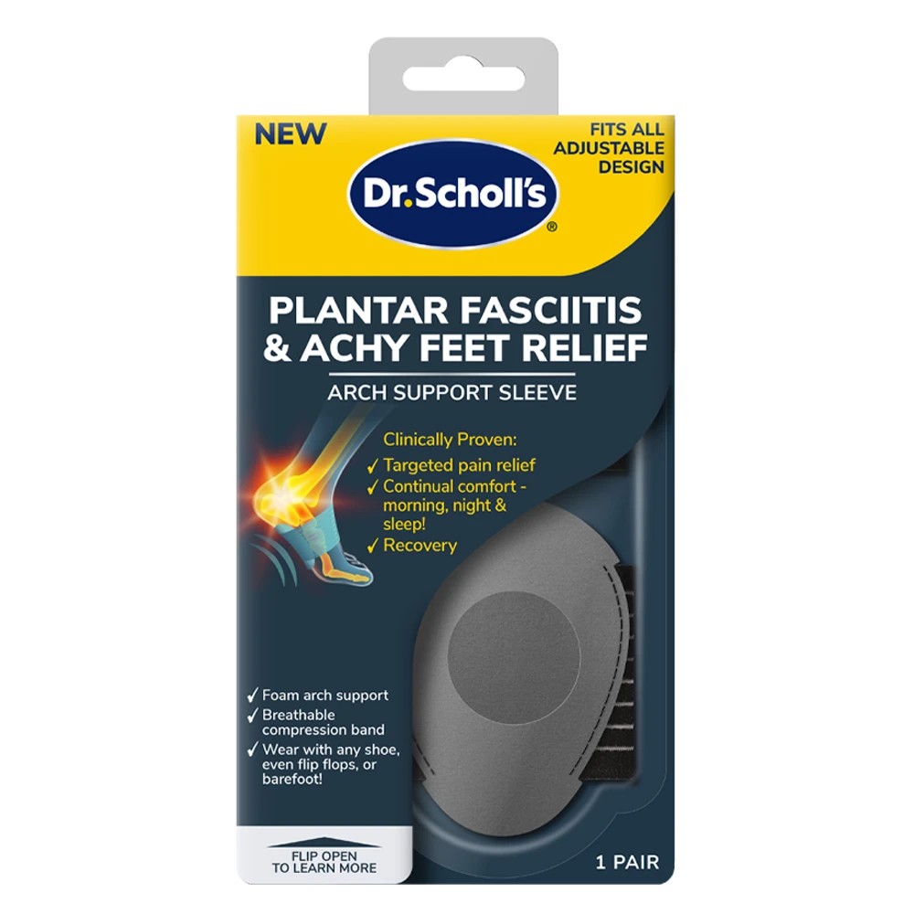 Dr. Scholl's 爽健足底肌膜舒緩 足弓支撐套