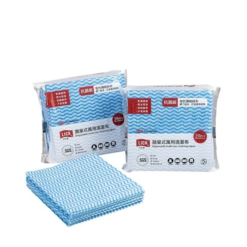 力可潔 拋棄式萬用清潔布 30張