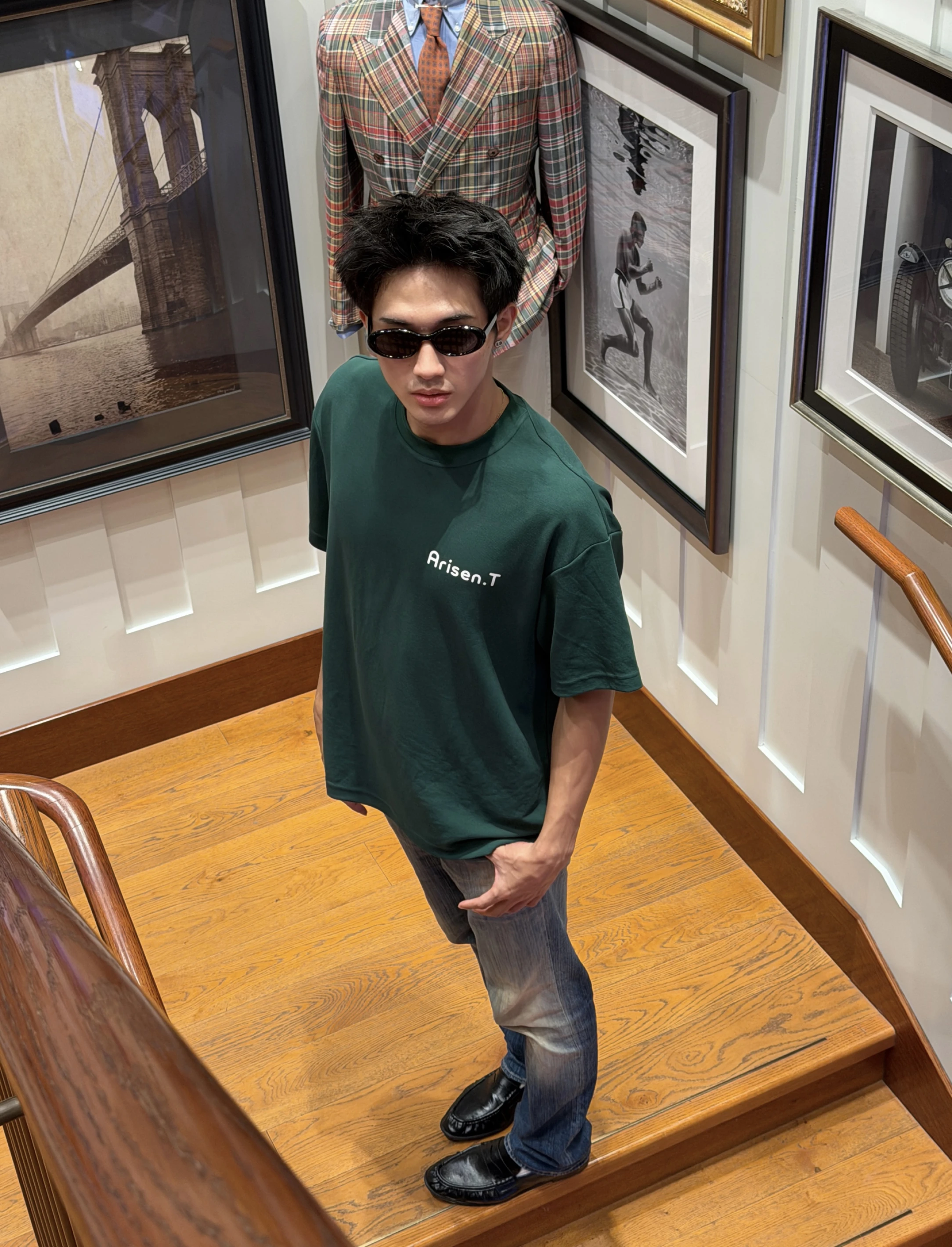情人節限定款 經典立體Logo Tee – 常春藤綠