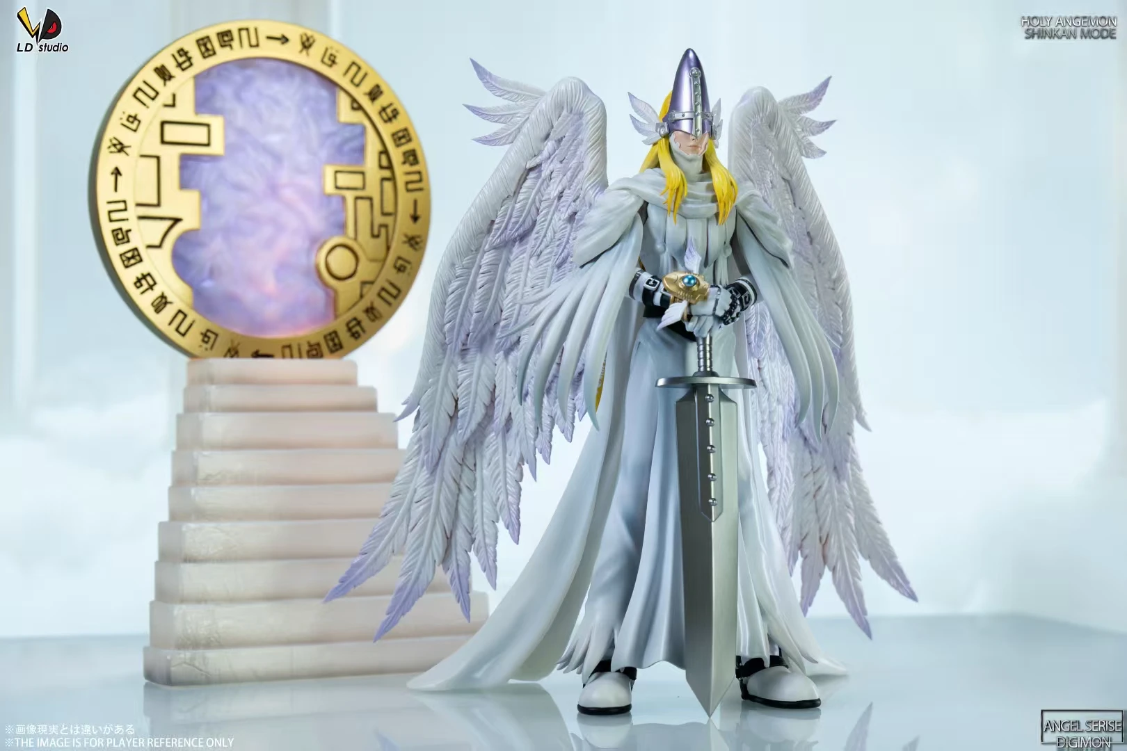[預購]LD 數碼寶貝 神聖天使獸 神官形態