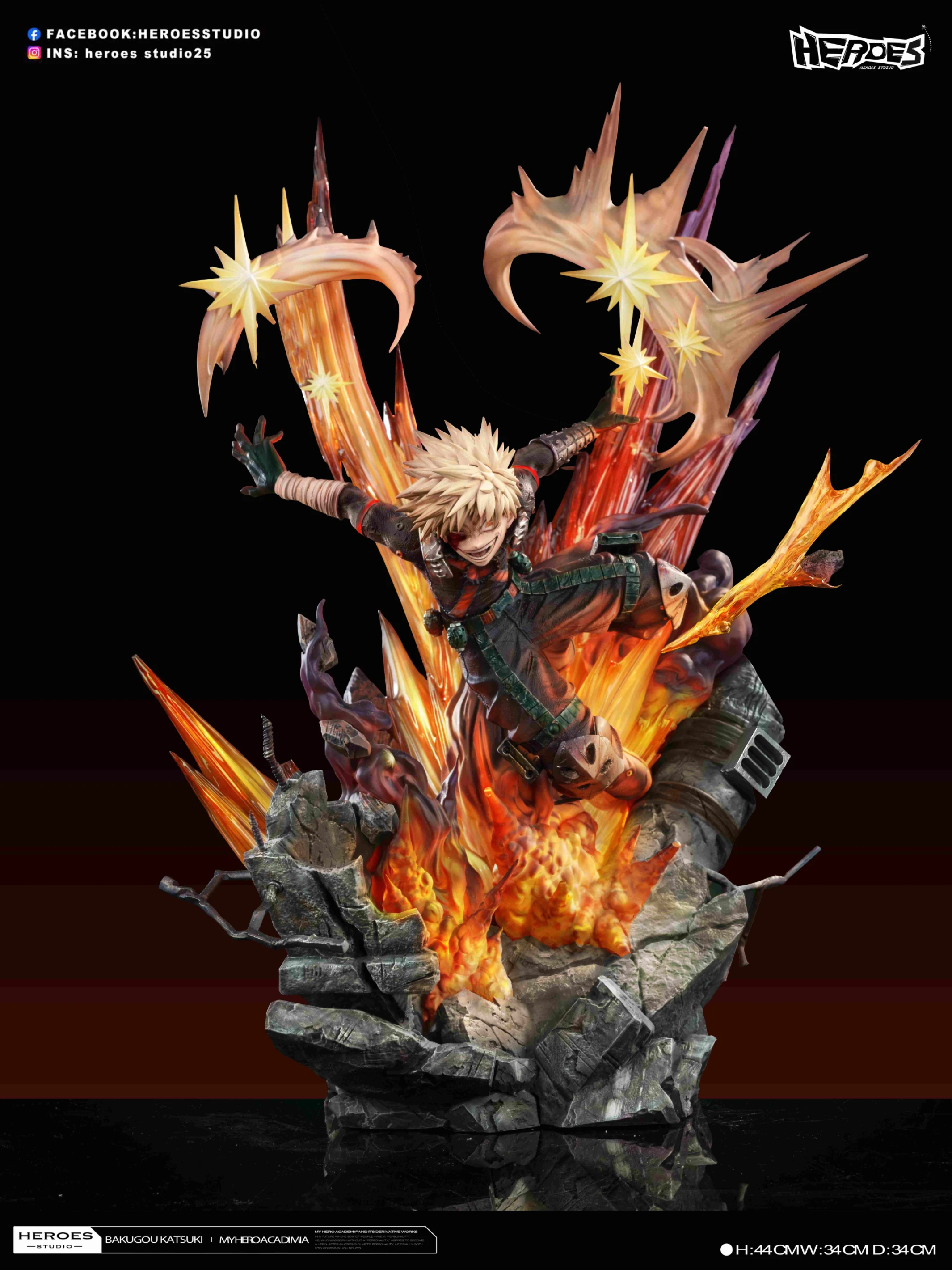 [預購]heroes 我的英雄學院 爆豪勝己