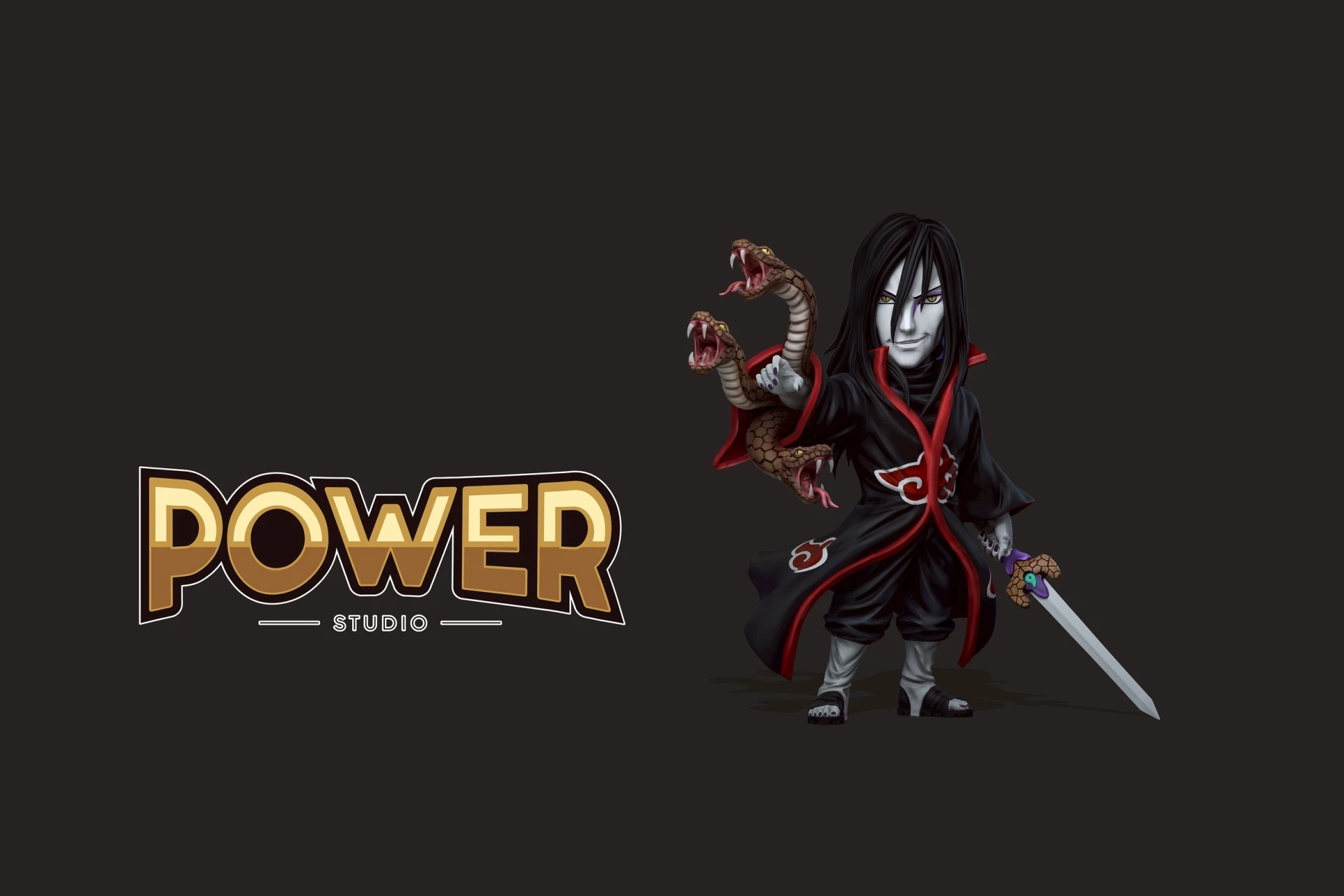 [預購]Power 火影忍者 大蛇丸 戰鬥曉11