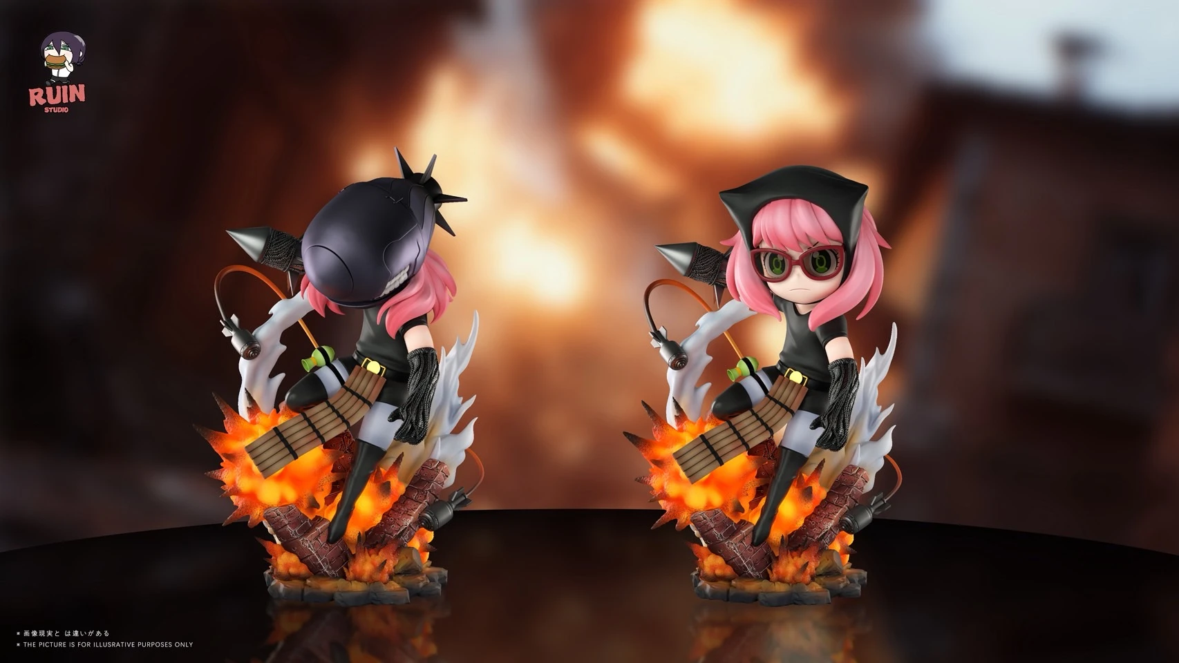 [預購]RUIN 安妮亞x鏈鋸人 炸彈小女孩安妮亞