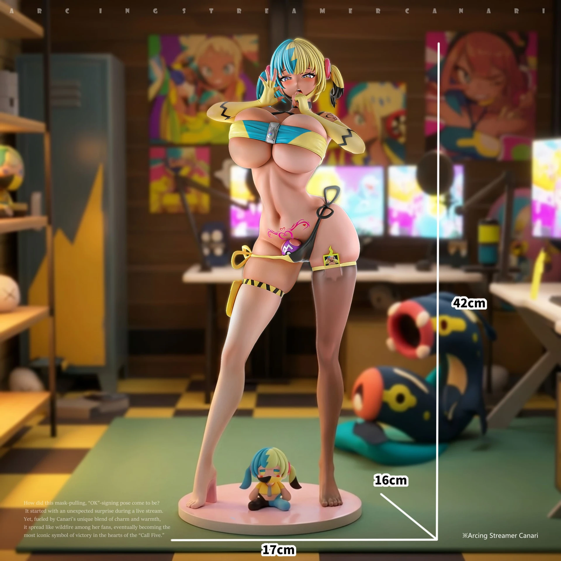 [預購]AGC studios 寶可夢傳說 Z-A 肉感少女卡娜莉