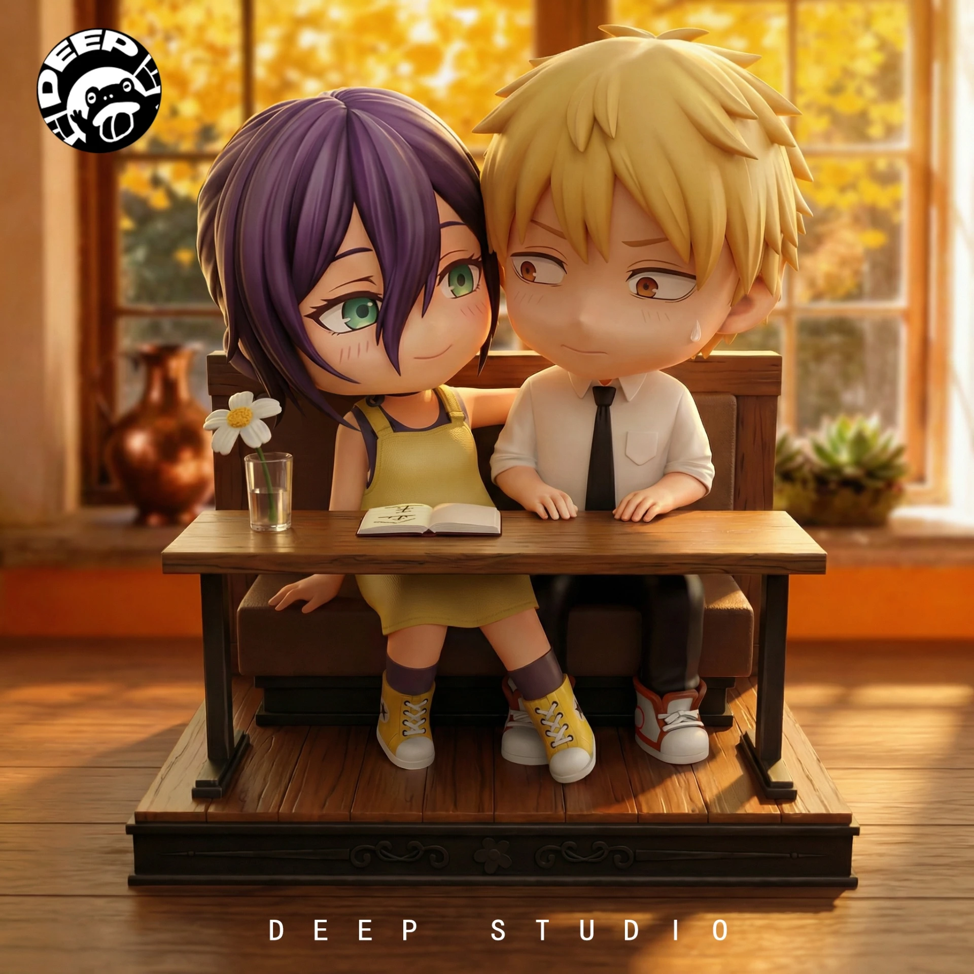 [預購]DEEP 鏈鋸人 蕾潔電次咖啡店 想跟我去晚上的學校探險嗎～