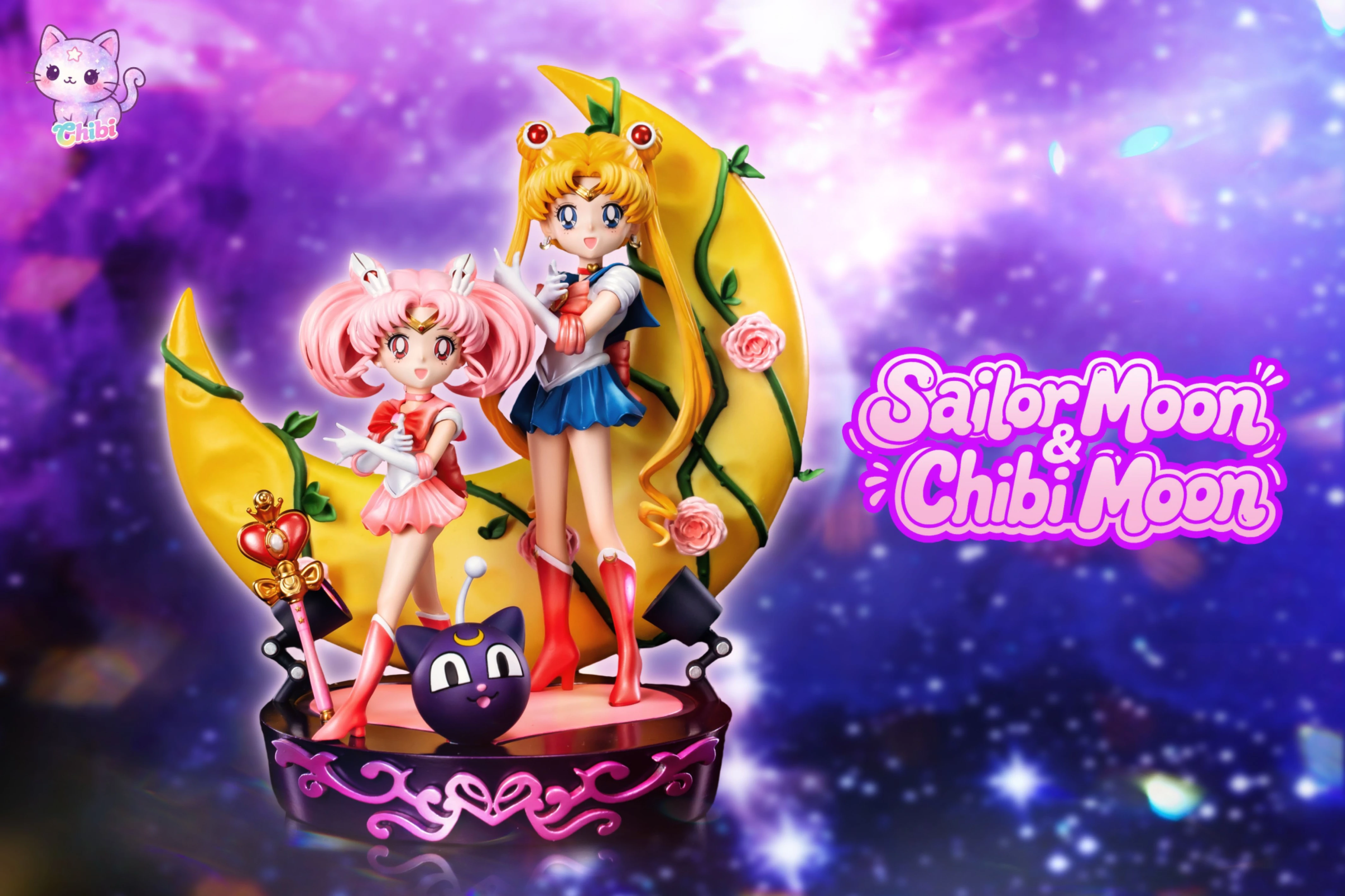 [預購]Chibi 美少女戰士 月野兔&小阿兔登場