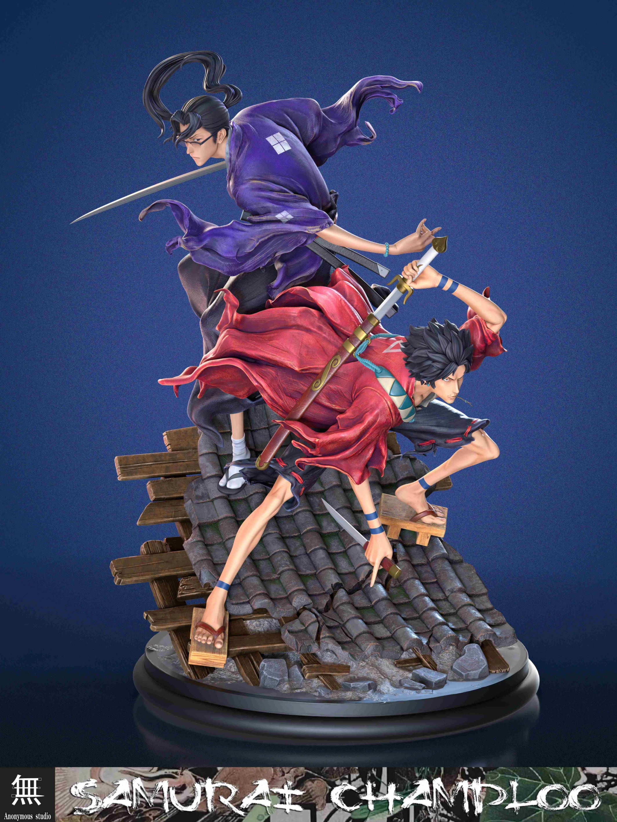 [預購]無名 混沌武士 混沌武士-無幻(ムゲン) & 仁(ジン)