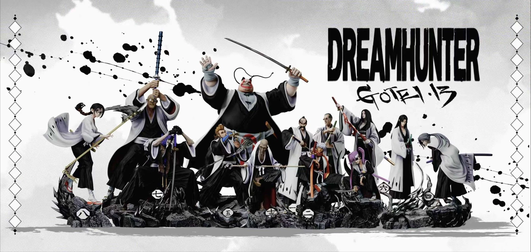 [預購]獵夢 BLEACH 死神 初代護廷十三隊隊長全員