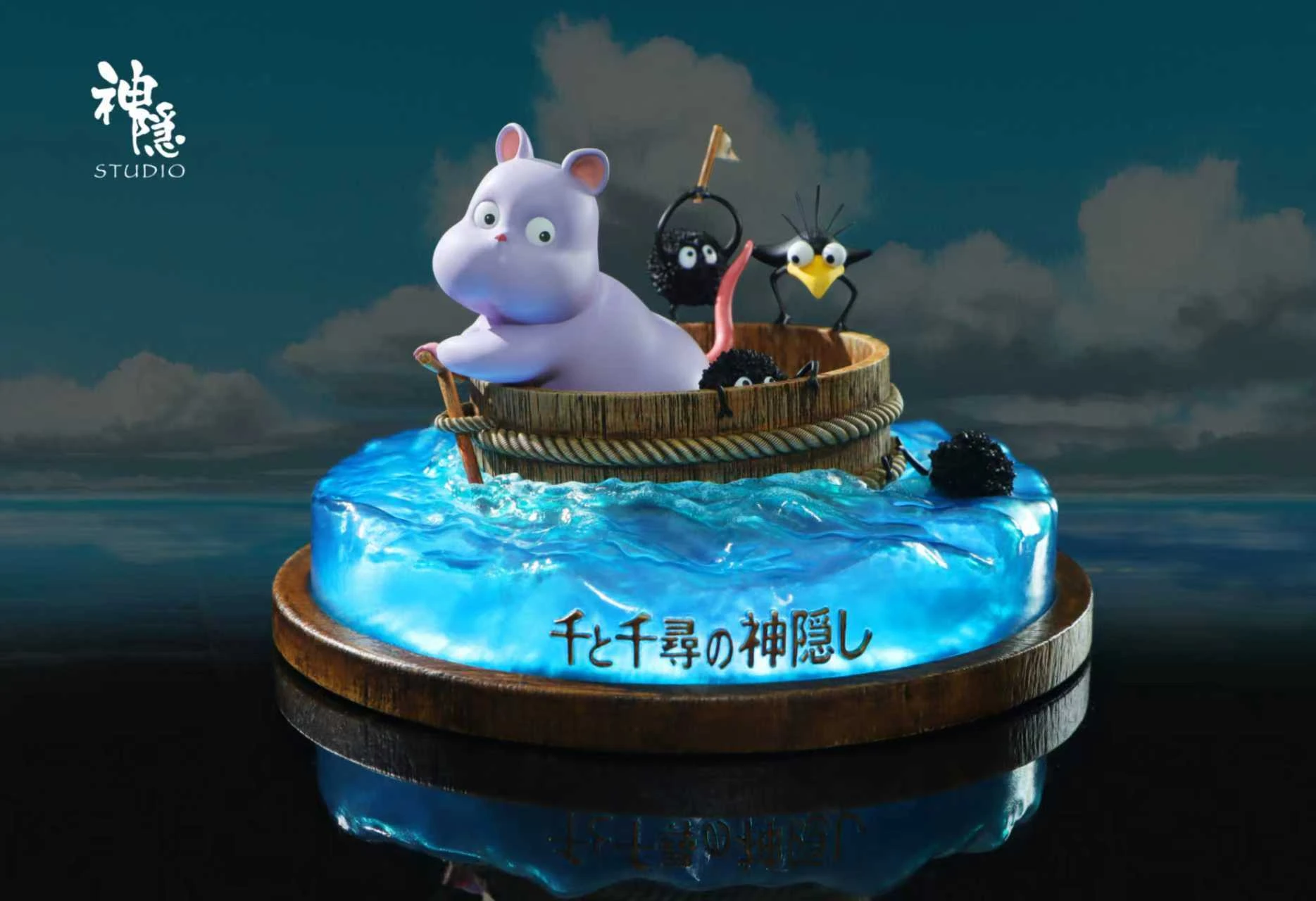 [預購補款] 神隱 吉卜力 神隱少女坊寶寶的滑行小隊