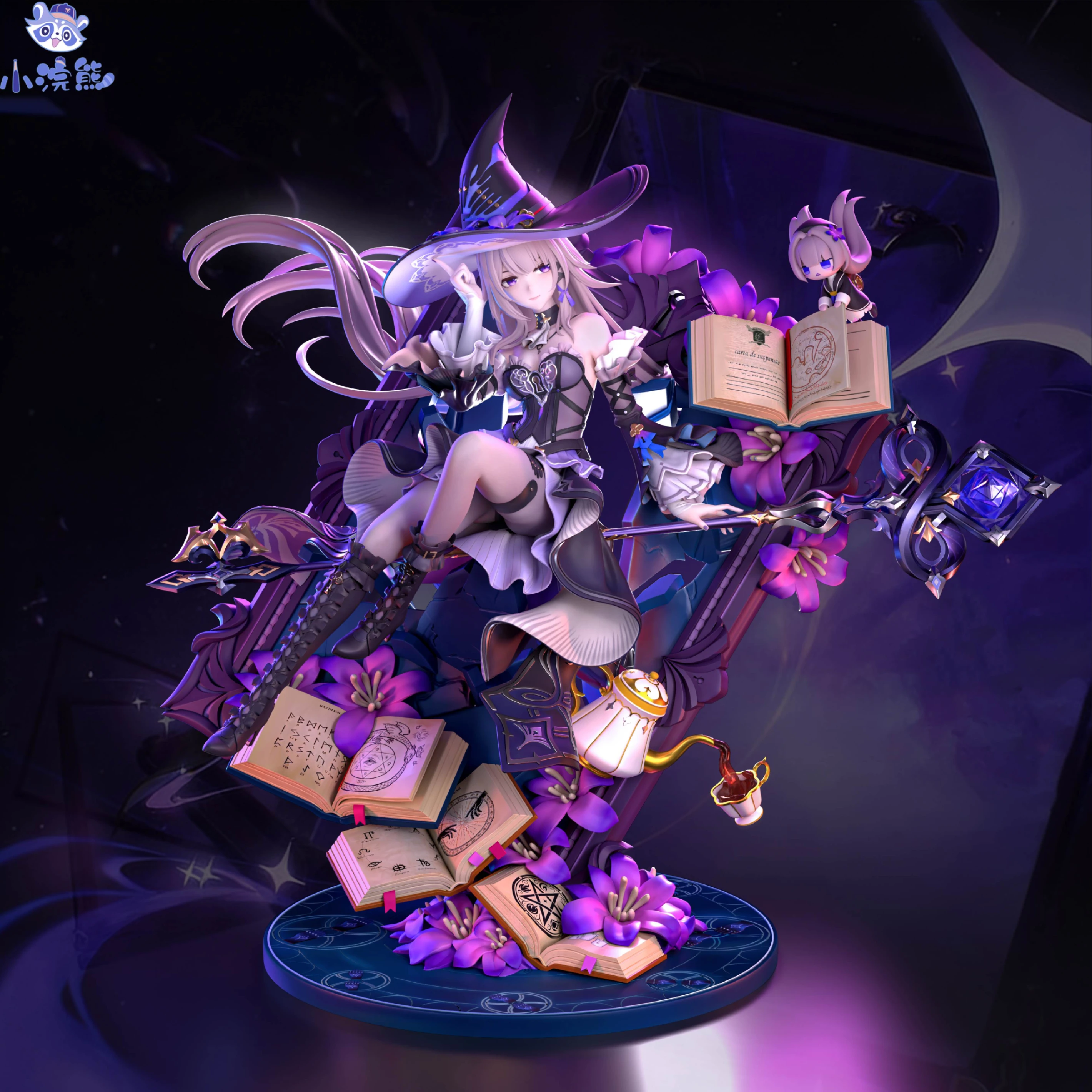 [預購]小浣熊 崩壞：星穹鐵道 黑塔女士