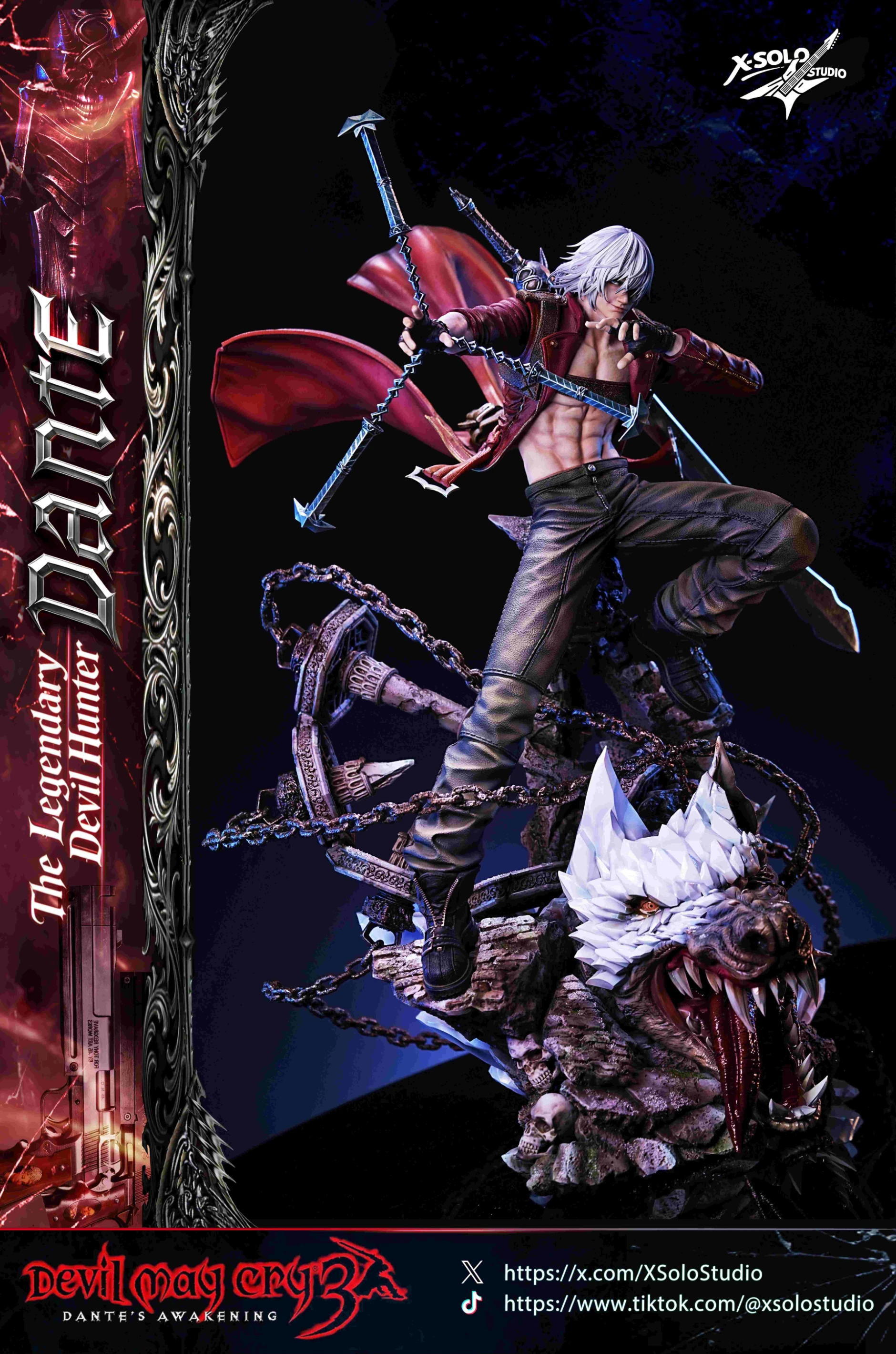 [預購]X-SOLO 惡魔獵人3 但丁